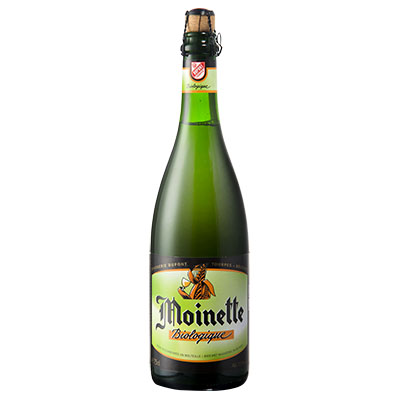 5410702000515 Moinette Bio<sup>1</sup> - 75cl Biologish bier met nagisting in de fles (controle BE-BIO-01)